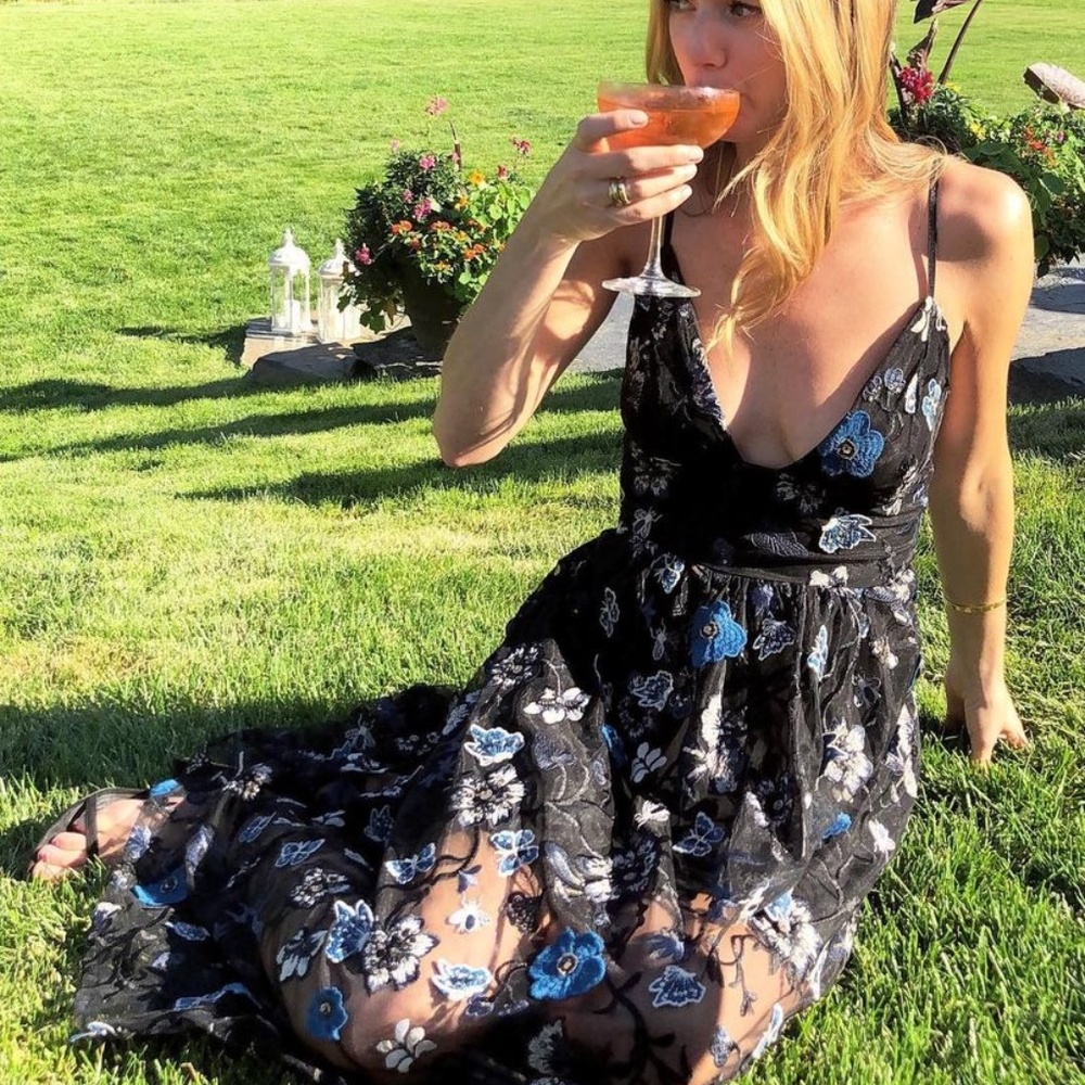 For Love & Lemons Embroidered Dress